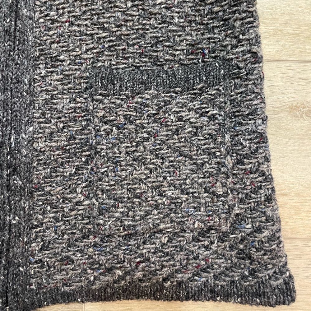 Aran Crafts Women’s Ireland 100% wool zip sweater cardigan size small - Picture 4 of 11